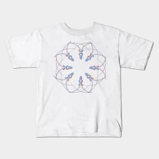 trippy mandala Kids T-Shirt